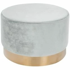 Kayoom HOCKER Nano 510 - 55x55x43 Cm - Weiß / Mintgrün